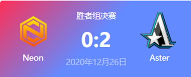 Neon vs Aster  2020虎牙DOTA2冬季邀请赛淘汰赛回顾