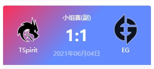 TSpirit vs EG 2021DOTA2基辅major小组赛视频回顾