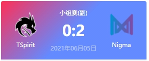Spirit vs Nigma 2021DOTA2基辅major小组赛视频回顾