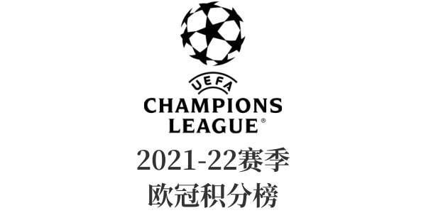 2021/2022欧冠最新小组积分榜