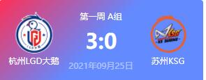 杭州LGD vs 苏州KSG 2021王者kpl秋季赛常规赛回放