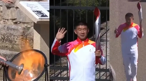 北京冬奥会火炬传递路线