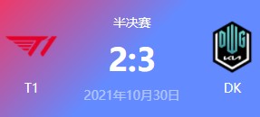 T1 vs DK 2021S11全球总决赛半决赛赛视频回顾