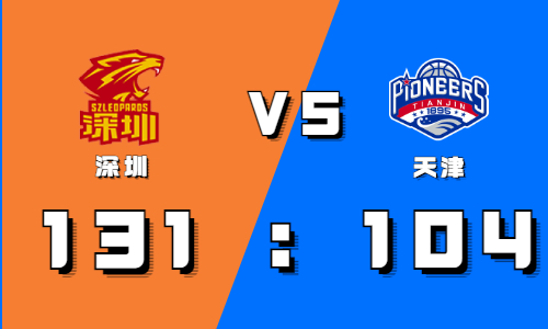 2021CBA常规赛战报：赵义明内线补扣 深圳7人上双轻松拿下天津