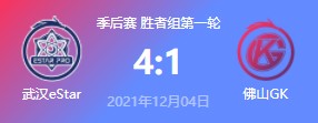 武汉ES vs 佛山GK 2021王者荣耀kpl秋季赛季后赛回放