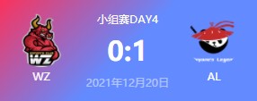 WZ vs AL 2021德玛西亚杯小组赛视频回顾