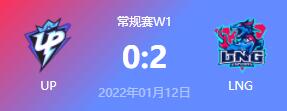 2022LPL春季赛常规赛UP VS LNG 比赛视频回放