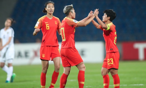 2018女足亚洲杯中国vs约旦小组赛回放