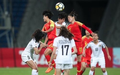 2018女足亚洲杯中国女足进球集锦