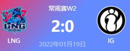 2022LPL春季赛常规赛LNG VS IG比赛视频回放