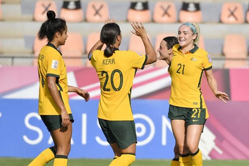 2022女足亚洲杯澳大利亚女足18-0狂胜印尼女足