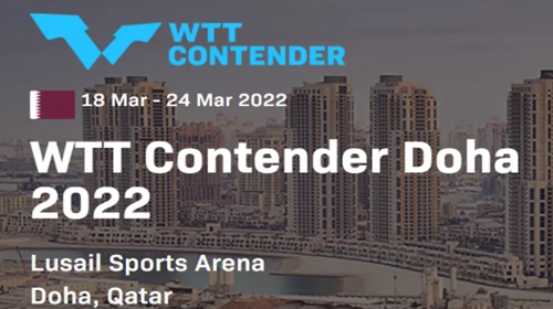 2022WTT常规挑战赛多哈站赛程