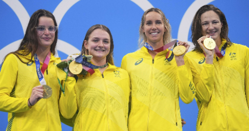 女子接力4x100米自由泳世界纪录是多少