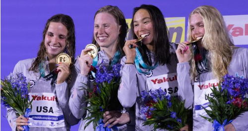 女子接力4x100米混合泳世界纪录是多少