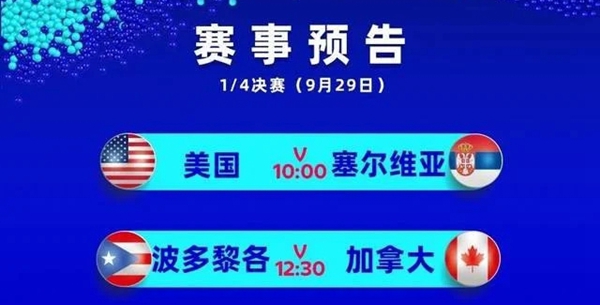 女篮世界杯1/4决赛抽签出炉 中国遭遇法国