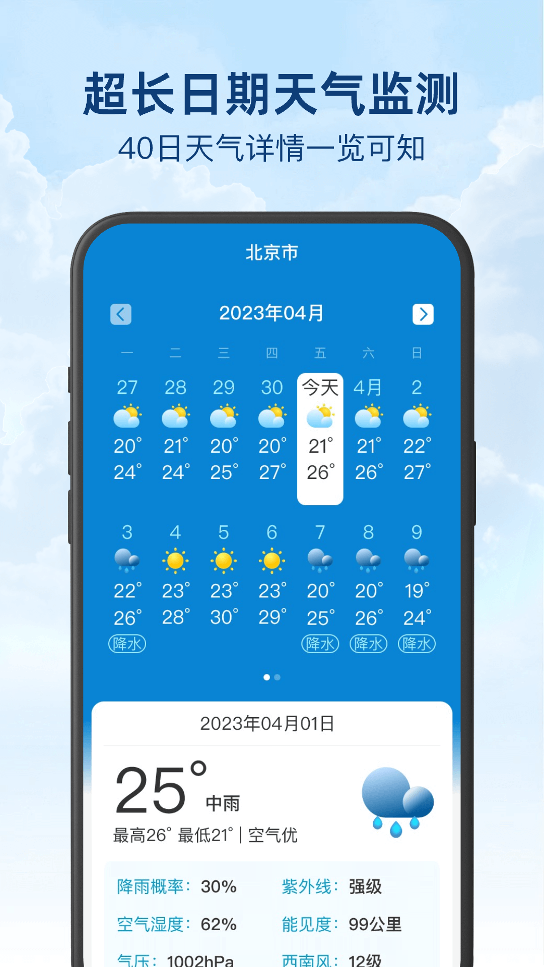 今日天气播报最新版