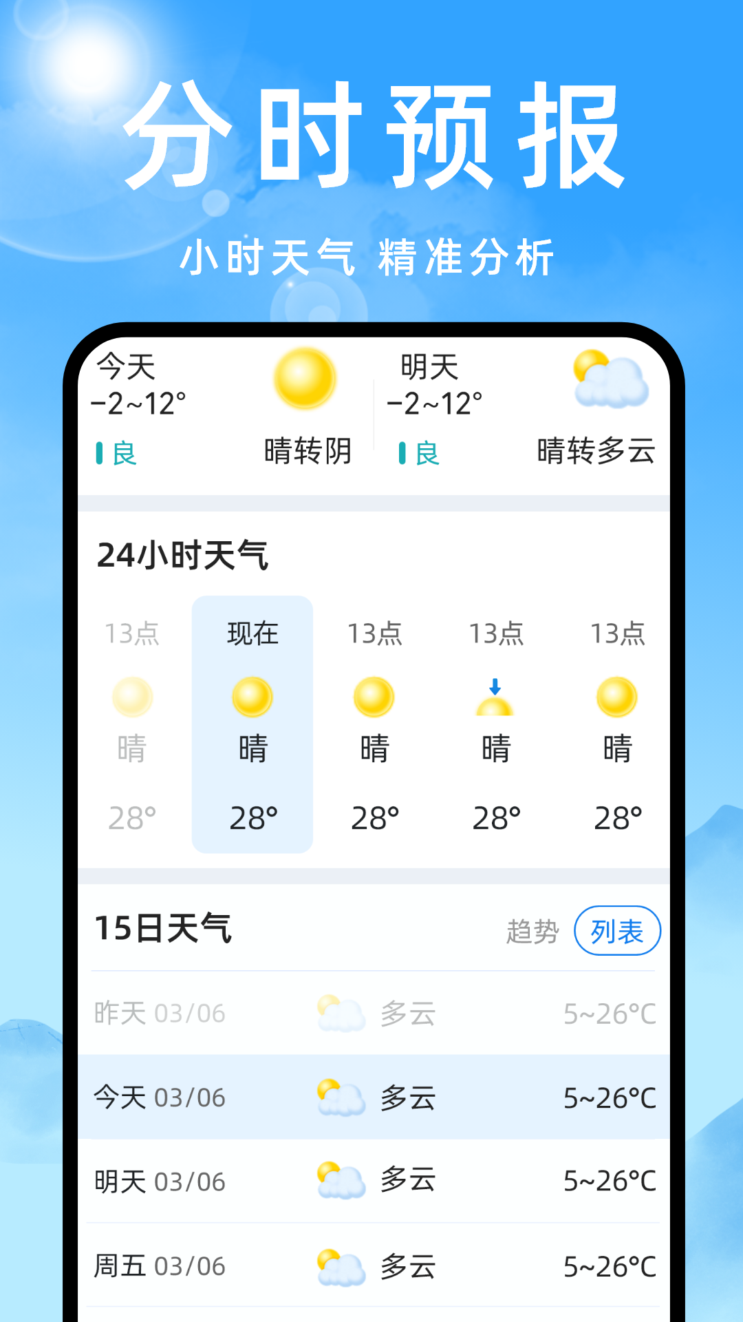 天气预报灵最新版